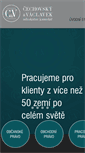 Mobile Screenshot of advokati-ceva.cz